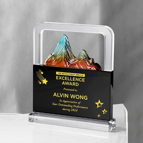 Corporate Awards & Custom Trophies Singapore 2 Acrylic style excellence award